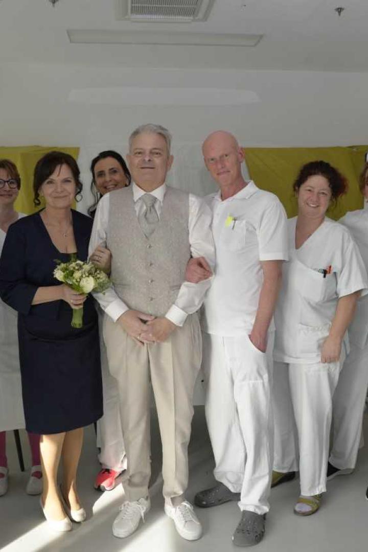 Hochzeit im Uniklinikum St. Pölten
