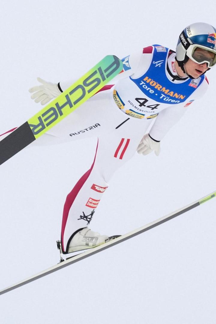 Stephan Embacher flog in Vikersund zu seinem ersten Weltcupsieg