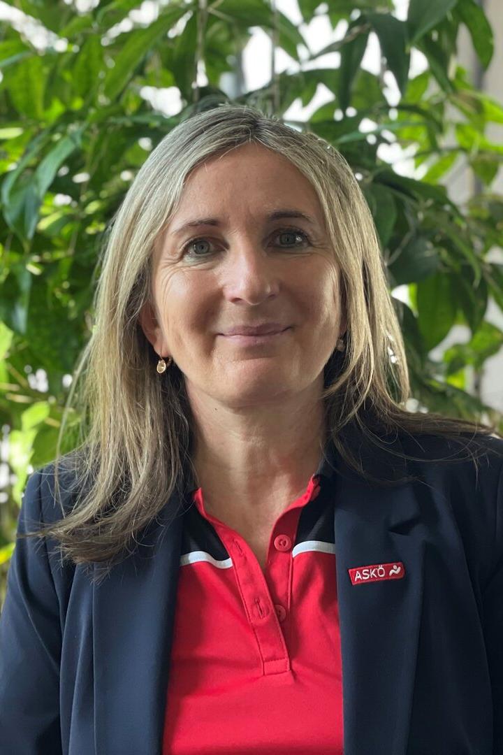 Barbara Fastner bei ihrem Interview in der KURIER-Redaktion