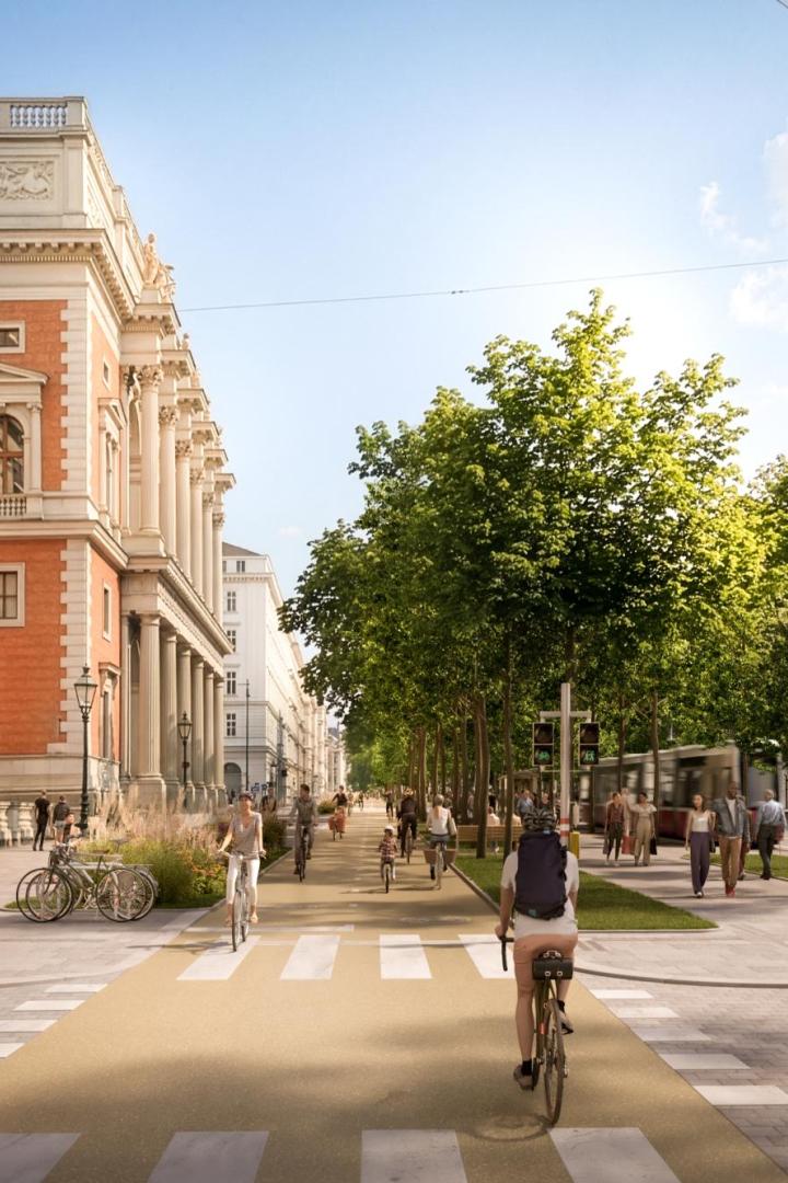 Neugestaltung der Ring-Straße Renderings.