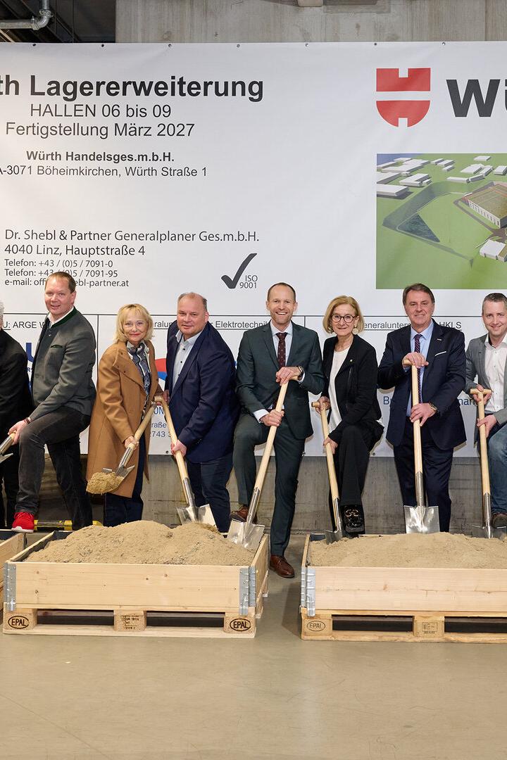 Spartenstich bei Würth