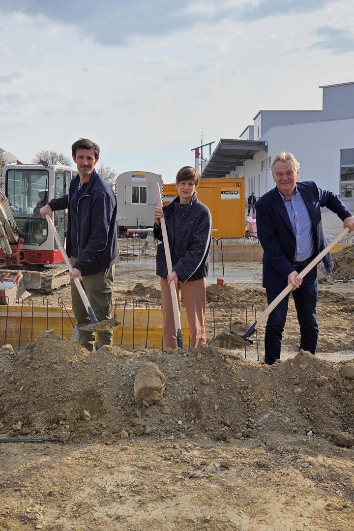 Spatenstich Kleinstkindbetreuung Gänserndorf