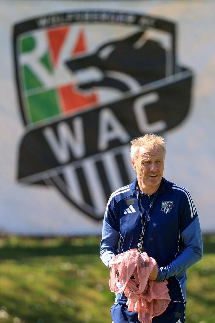 Thomas Silberberger ist bereits der vierte WAC-Trainer in dieser Saison