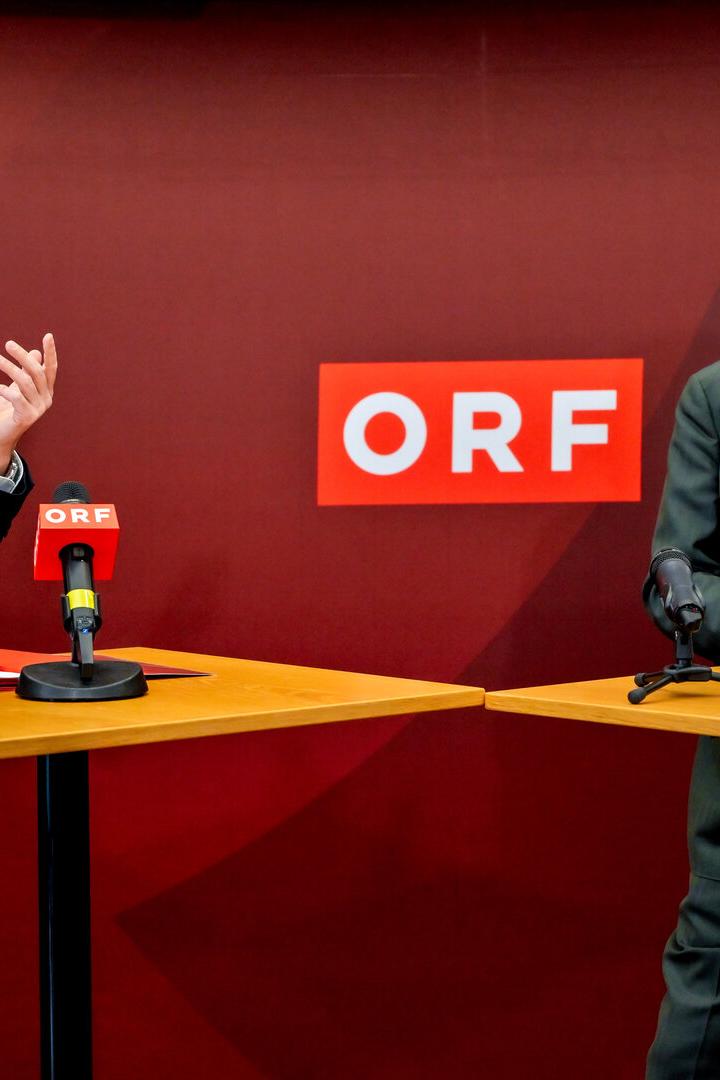 Pressegespräch des ORF-Stiftungsratsvorsitzenden Heinz Lederer und des stellvertretenden Vorsitzenden Gregor Schütze