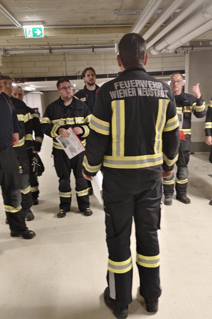 Schulung für die Einsatzkräfte im neuen Wohnviertel