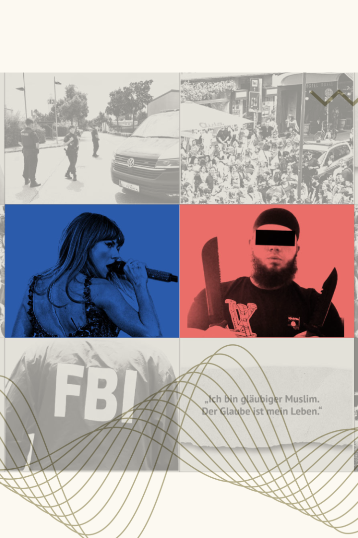 Collage von Taylor Swift und Beran A. 