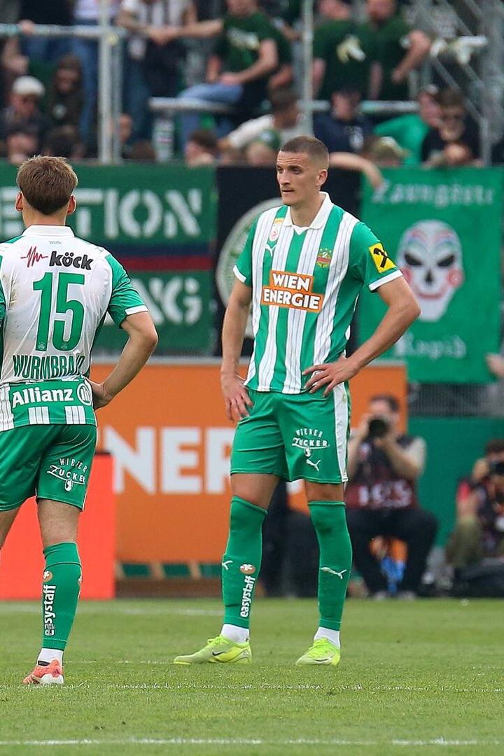 Bleibt nur Cvetkovic (Mitte) von diesem Quartett über den Sommer bei Rapid? 