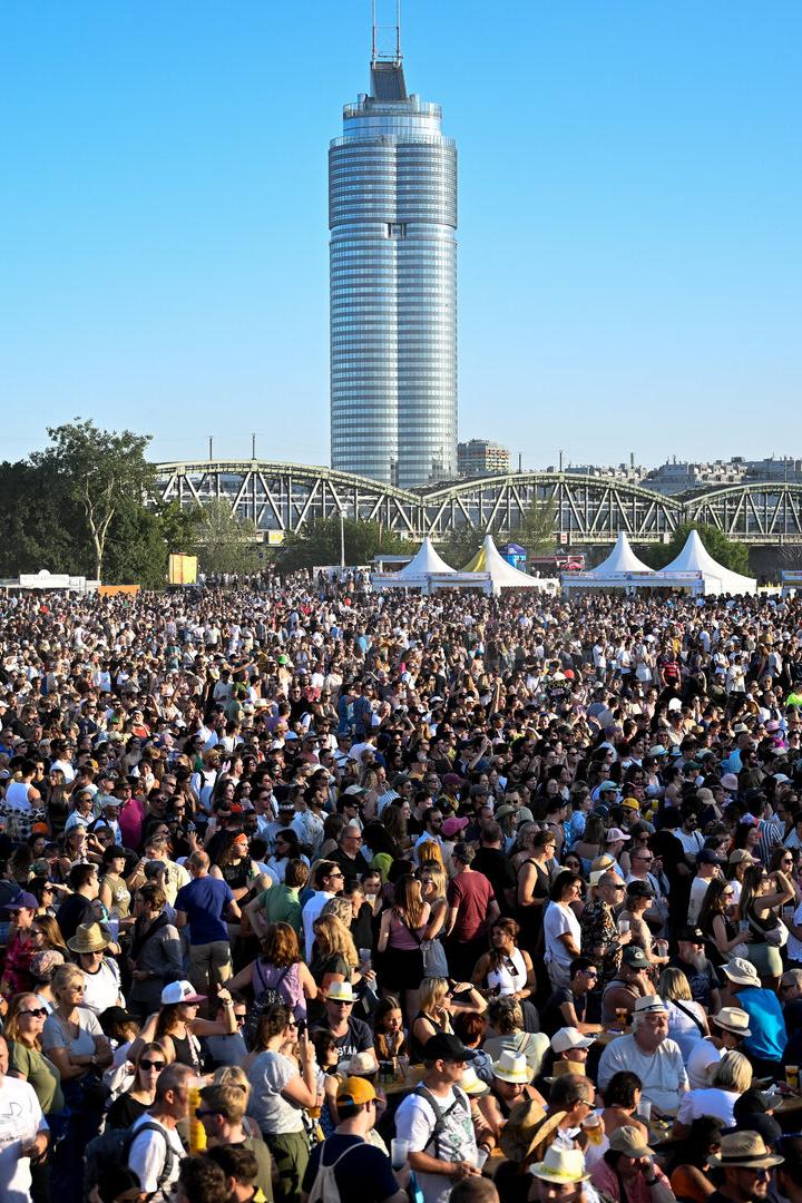 Donauinselfest open-air festival in Vienna