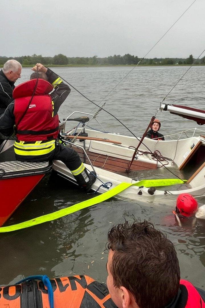 Rettungseinsatz am Ennsstausee bei Rubring 