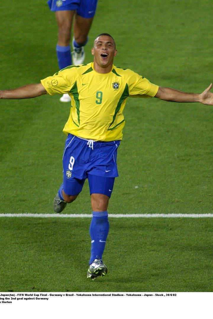 Ronaldo in Hochform und mit der WM-Frisur 2002