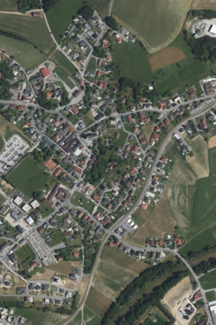 Satellitenbild von Petzenkirchen