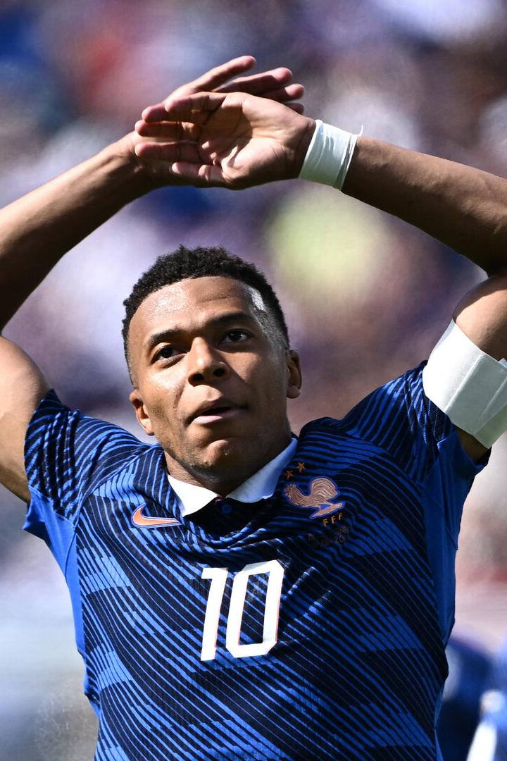 Mbappe durfte zwei Mal jubeln