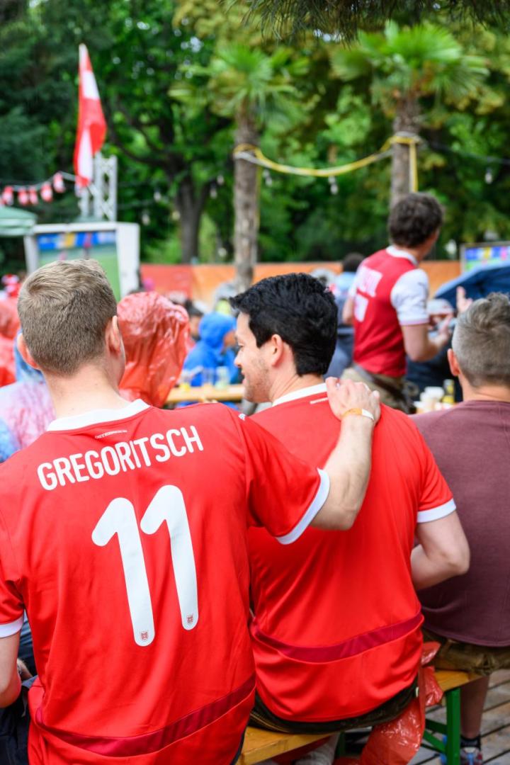FUSSBALL-WM 2026: ÖSTERREICH - JORDANIEN / PUBLIC VIEWING IN WIEN