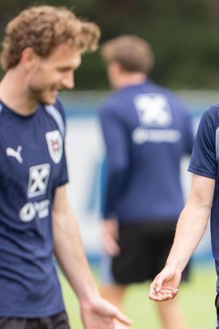 Stefan Posch und Konrad Laimer
