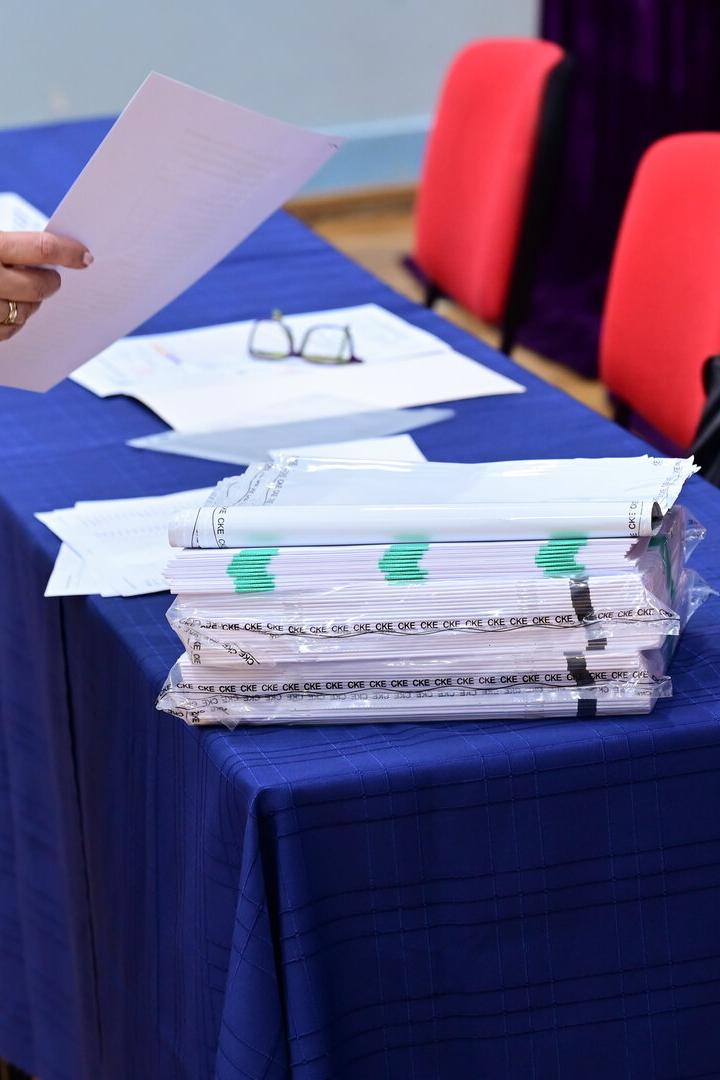 Final graduation exam at the general education high school in Szczecin