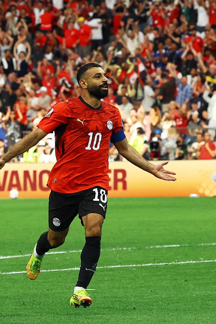 Mohamed Salah jubelt über das 2:1