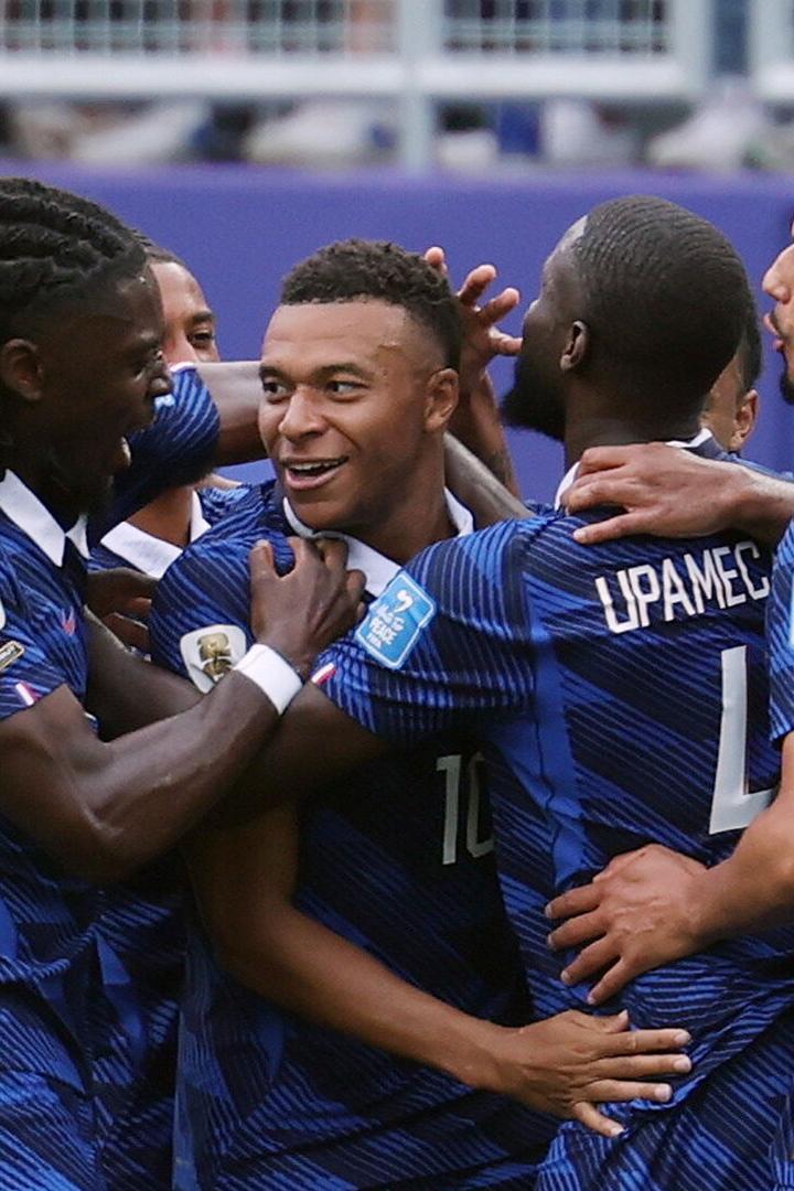 Mbappe durfte zwei Mal jubeln