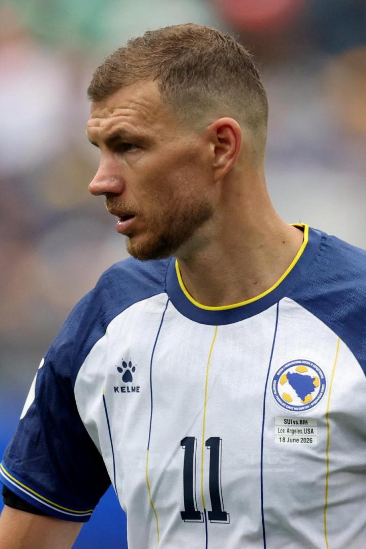 Bosnien-Star Edin Dzeko