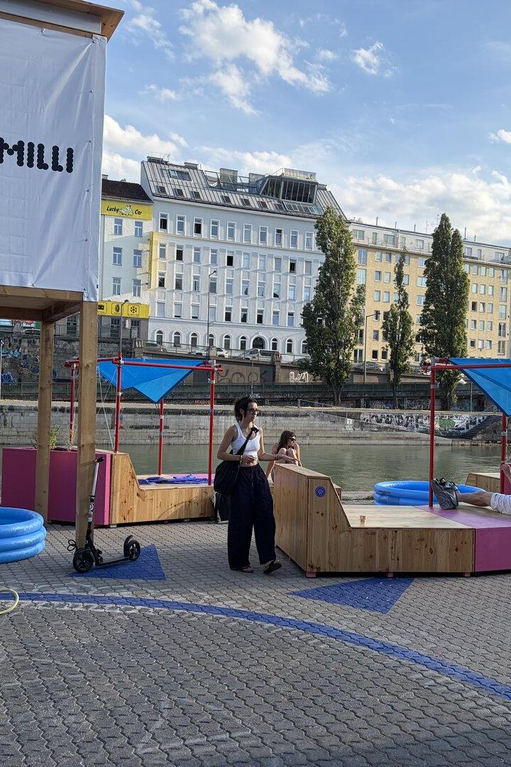 Mach Blau Donaukanal TU Wien