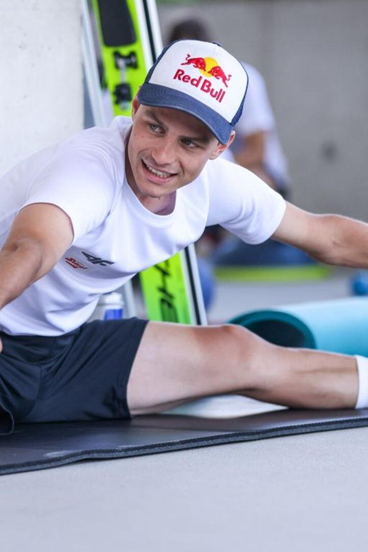 Johannes Lamparter beim Sommertraining