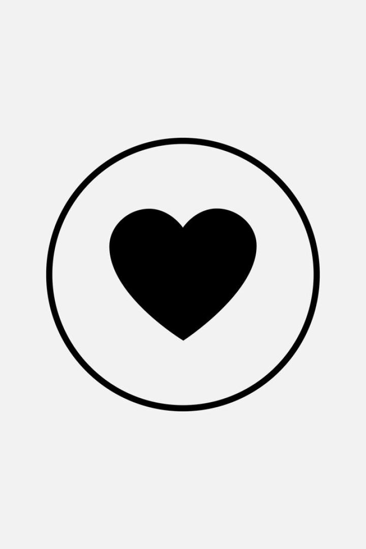 Like icons. Thumb up and down with heart, vector icons