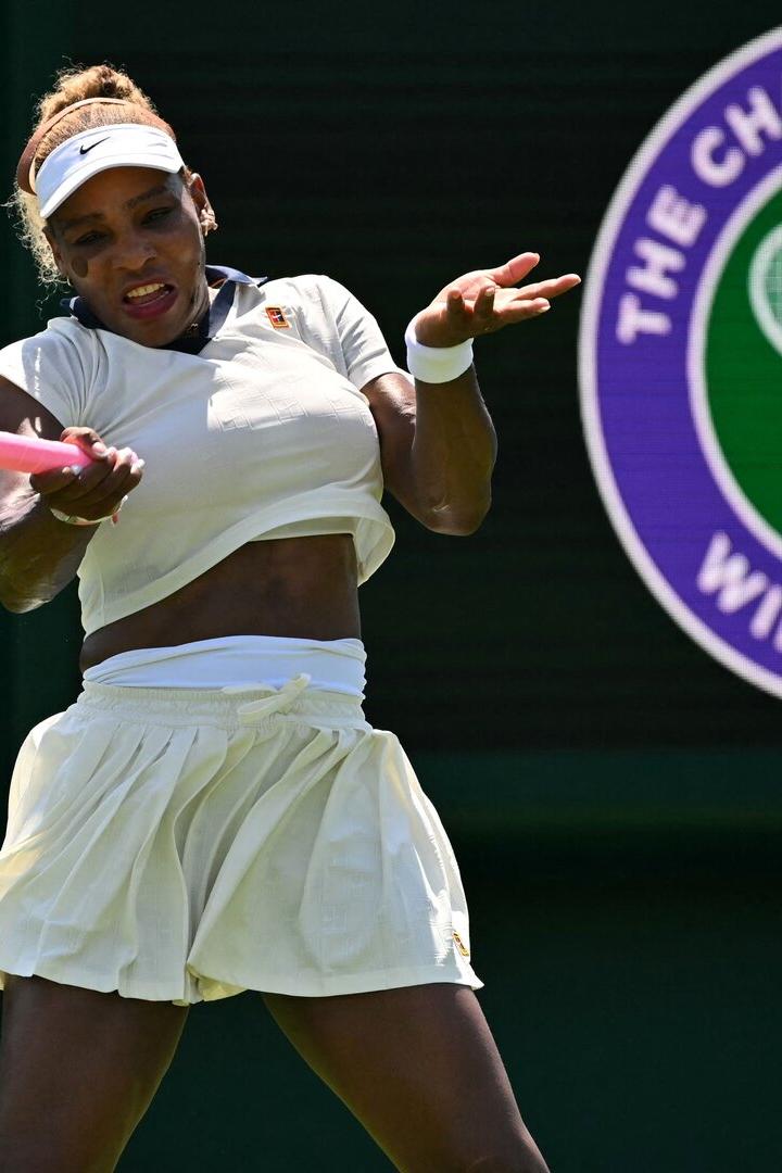 Trainiert bereits fleißig: Die 44-jährige Serena Williams.