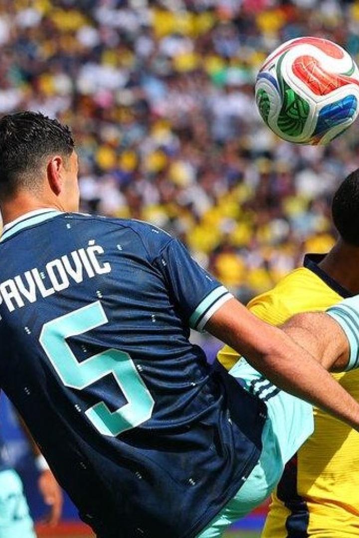 Das Foul von Pavlovic blieb unentdeckt.