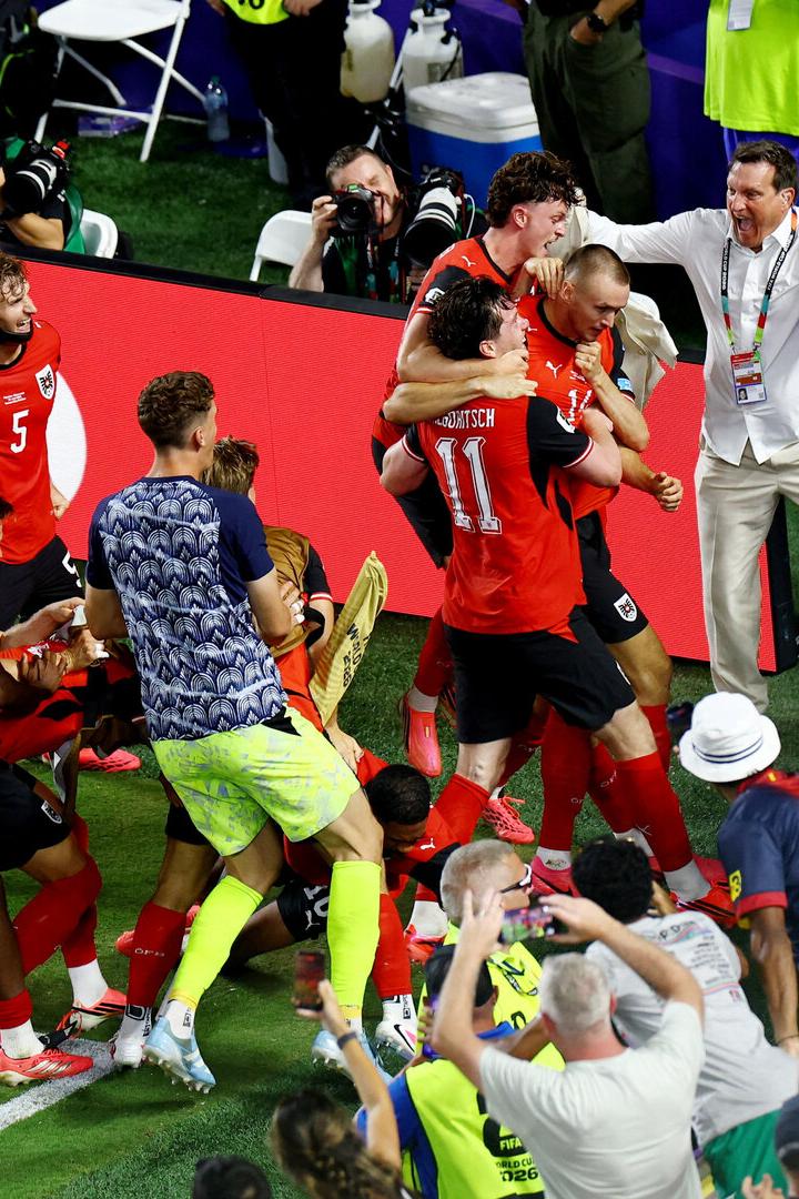 Österreich jubelt über das 3:3