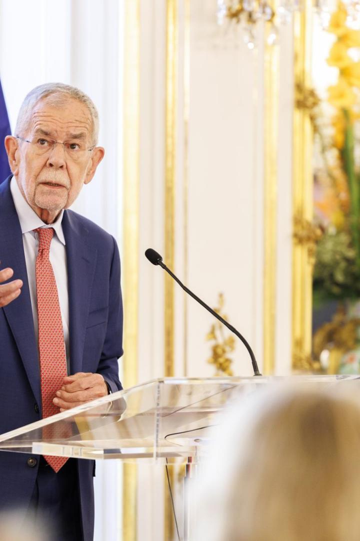 Bundespräsident Alexander Van der Bellen