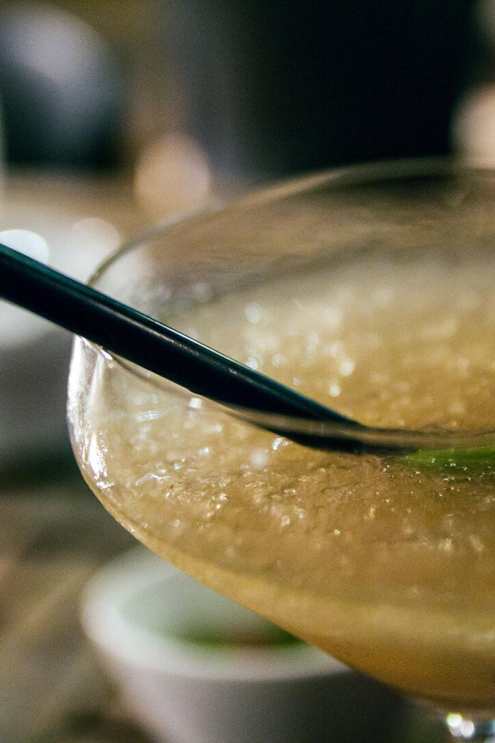 Cocktails in a bar