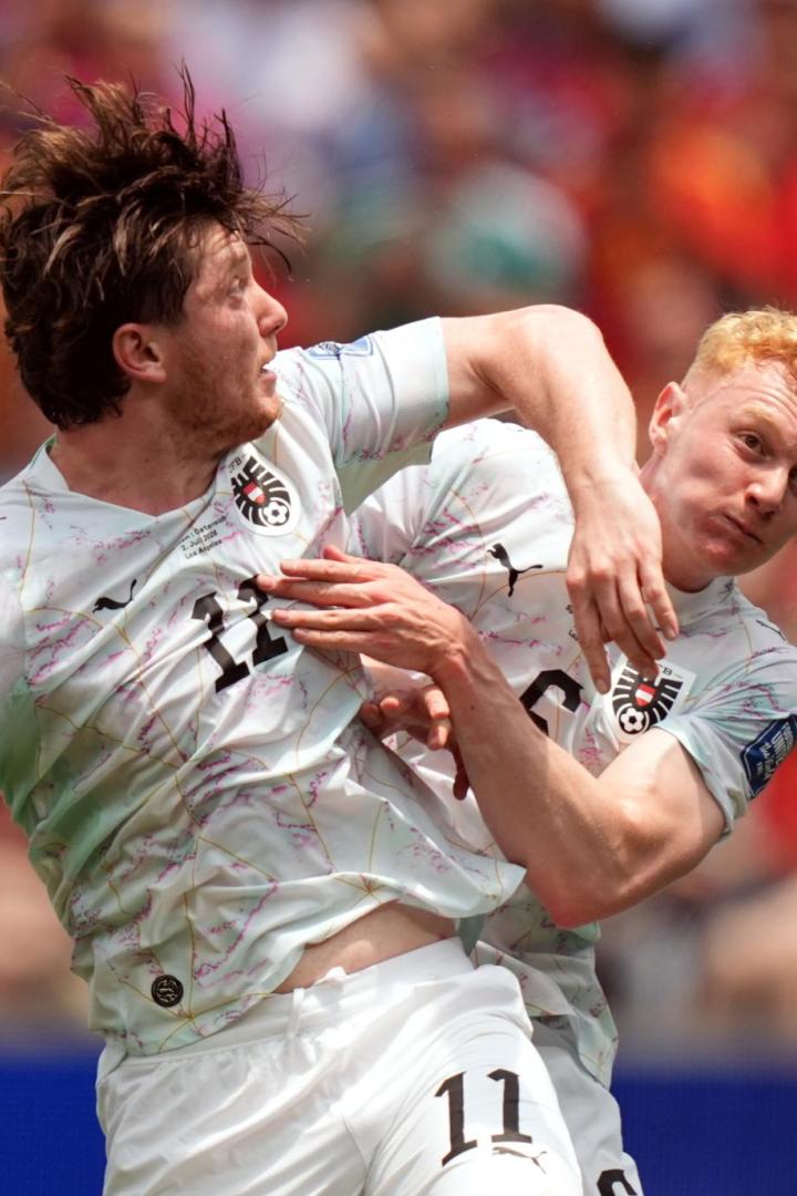 Michael Gregoritsch und Nicolas Seiwald