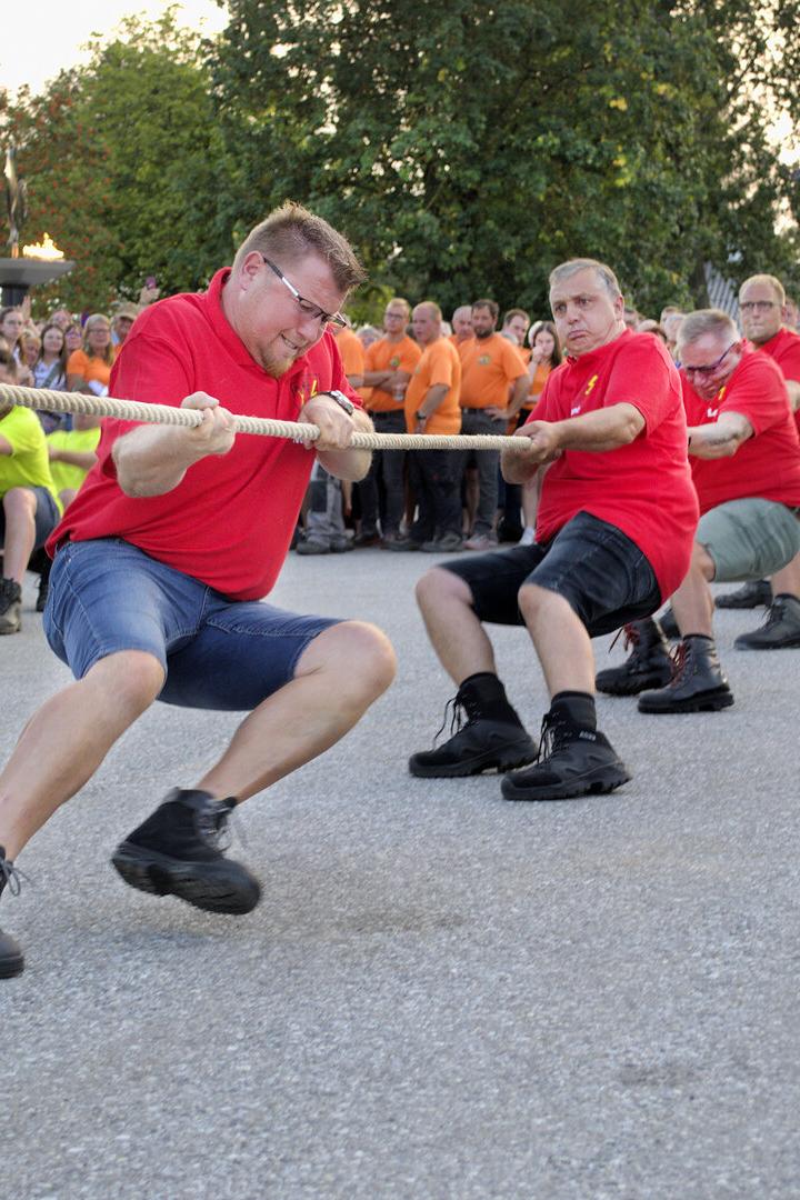 Bei der letzten Ausgabe der „Waldviertler Dorfspiele“ in Großglobnitz war Seilziehen unter den Disziplinen. 