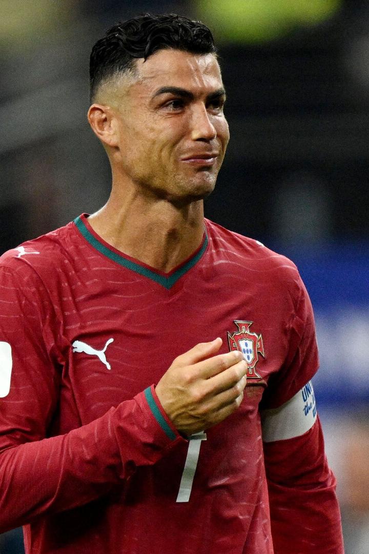 Cristiano Ronaldo weint nach dem 0:1 gegen Spanien