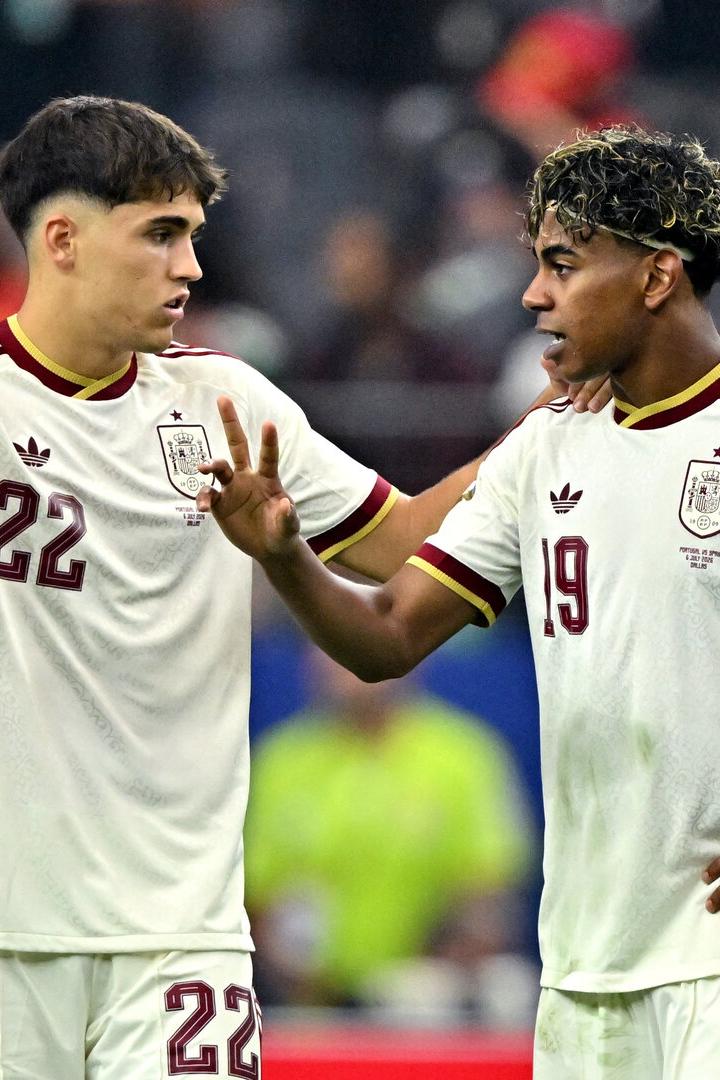 Pau Cubarsi (links) und Lamine Yamal (rechts)