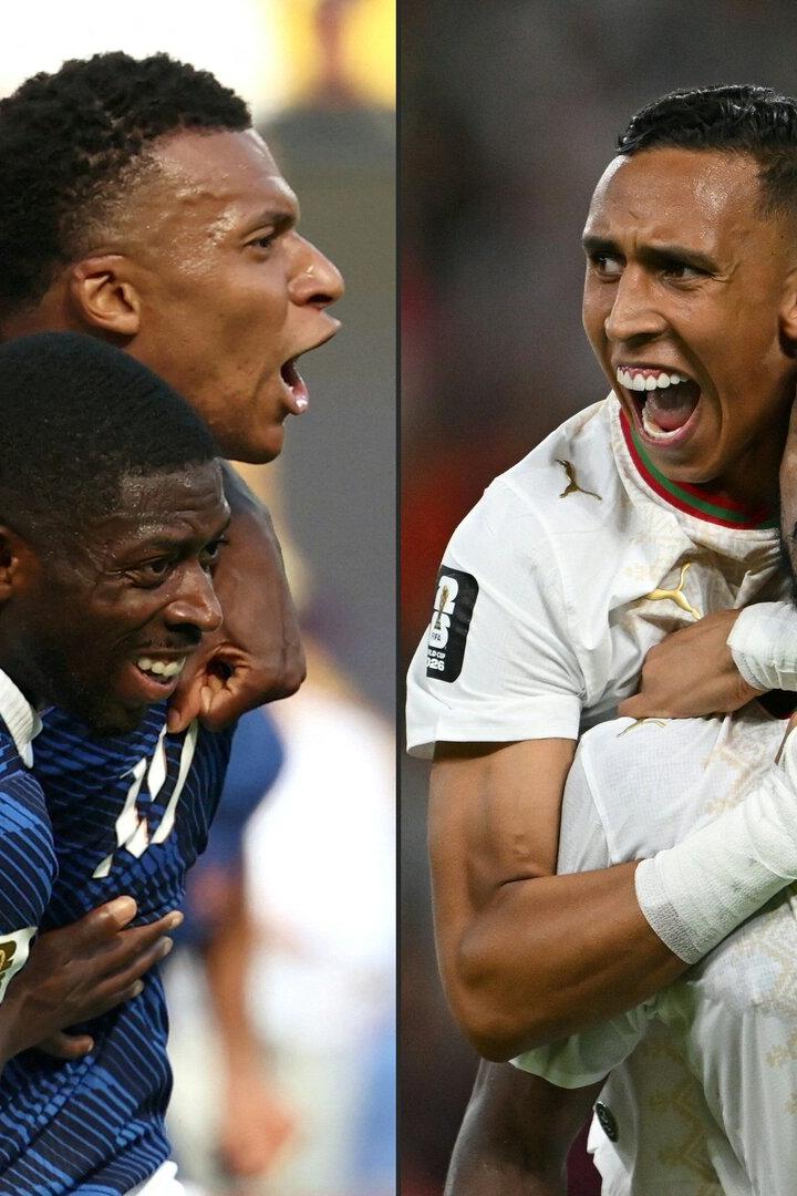 Mbappe, Dembele, Rahimi, Diop