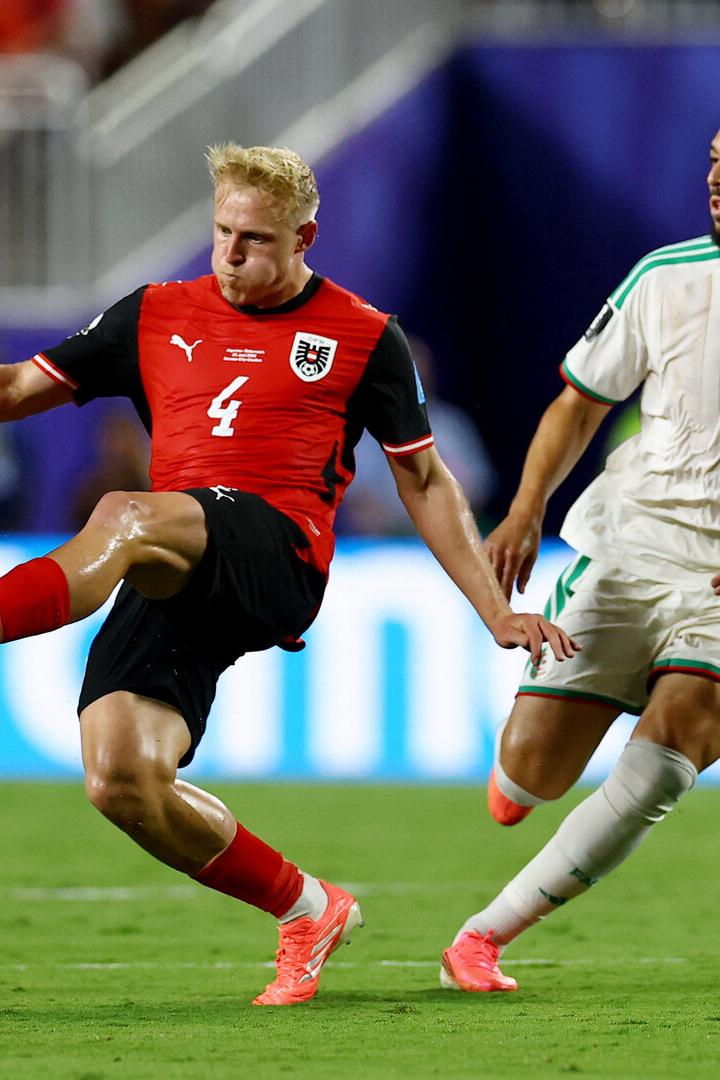 Xaver Schlager im WM-Einsatz gegen Algerien