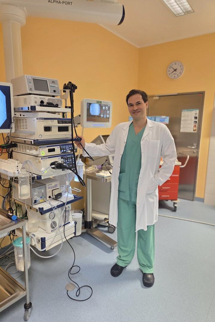 Oberarzt Martin Herget, Abteilung Innere Medizin 2.