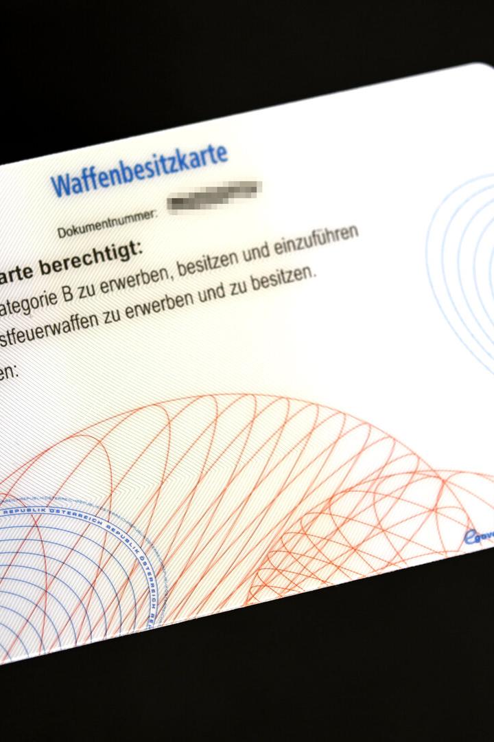 ++ THEMENBILD ++ WAFFE / WAFFENBESITZ / WAFFENGESETZ / WAFFENBESITZKARTE