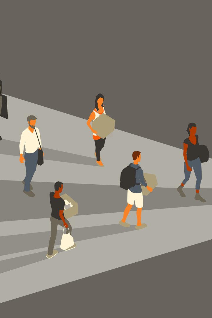 Layoff illustration