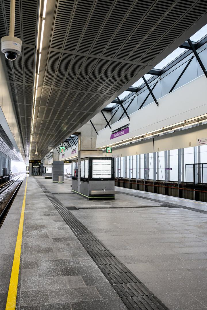 FOTOTERMIN WIENER LINIEN, STADT WIEN "NEUE U2-STATION LINA-LOOS-PLATZ"