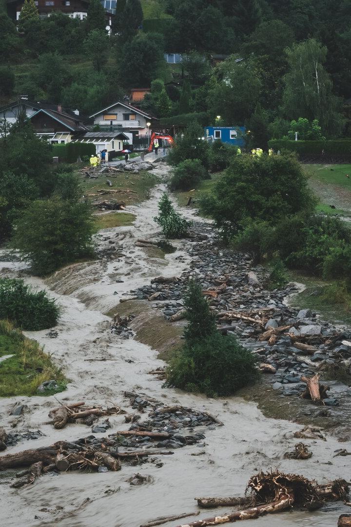 SALZBURG: UNWETTER IM PINZGAU