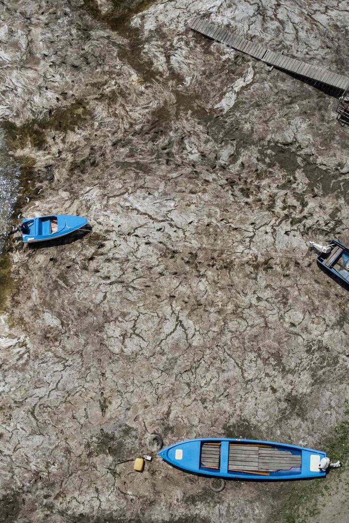 BULGARIA-DANUBE-DROUGHT-WEATHER-ENVIRONMENT