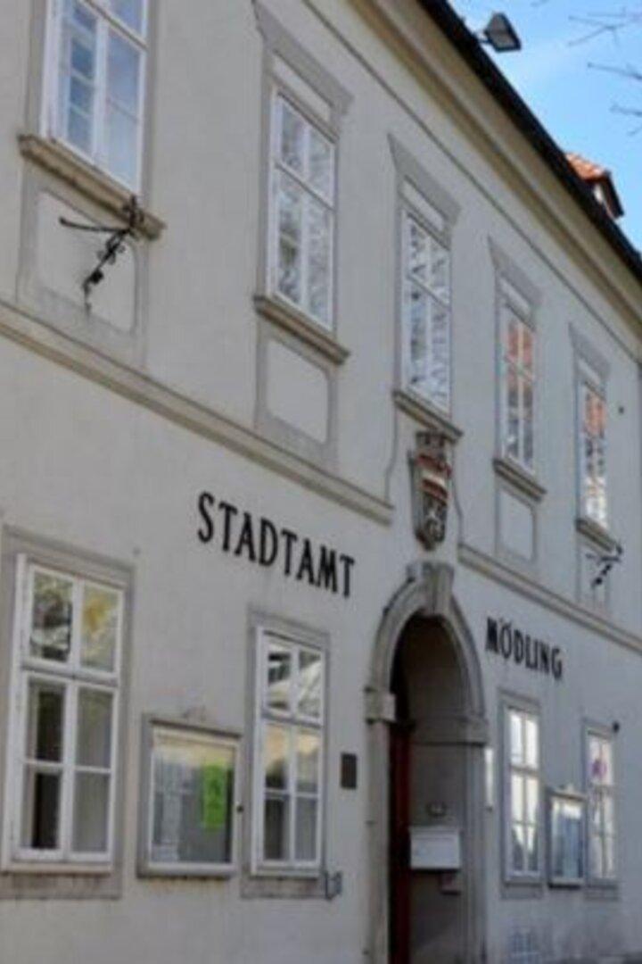Das Gemeindeamt von Mödling