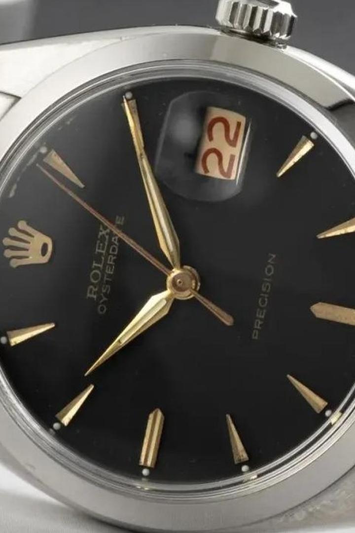 Eine Rolex-Armbanduhr