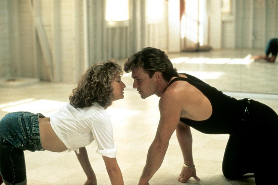 Jennifer Grey und Patrick Swayze in einer Szene aus dem Film „Dirty Dancing“.