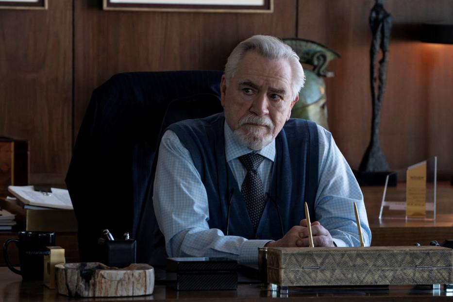 Brian Cox als Logan Roy in einer Szene aus der Fernsehserie „Succession“.