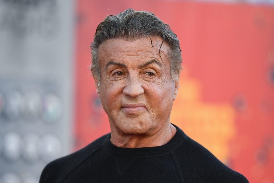 Ein Porträt von Sylvester Stallone.