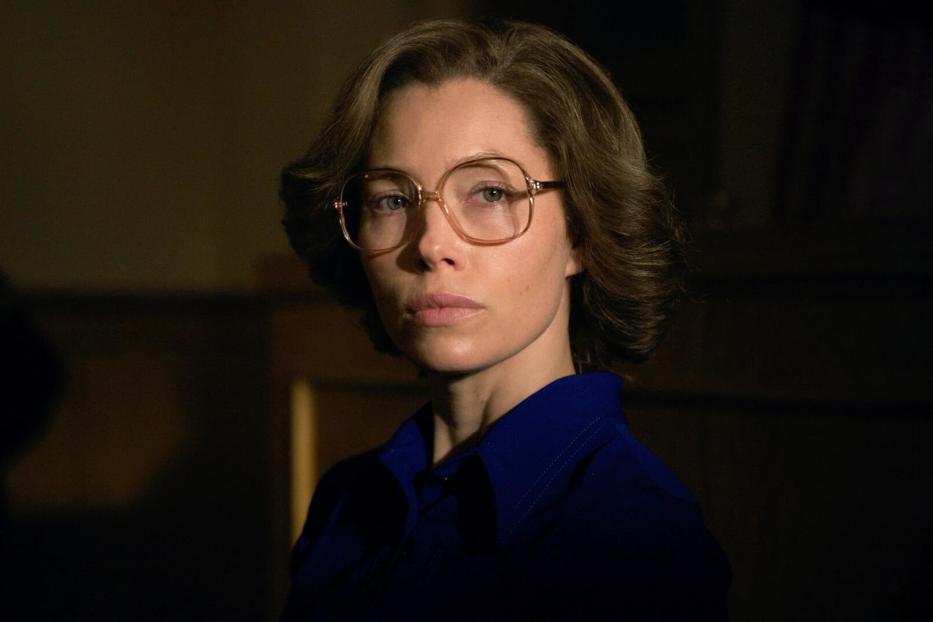 Jessica Biel in der Rolle der Candy Montgomery.