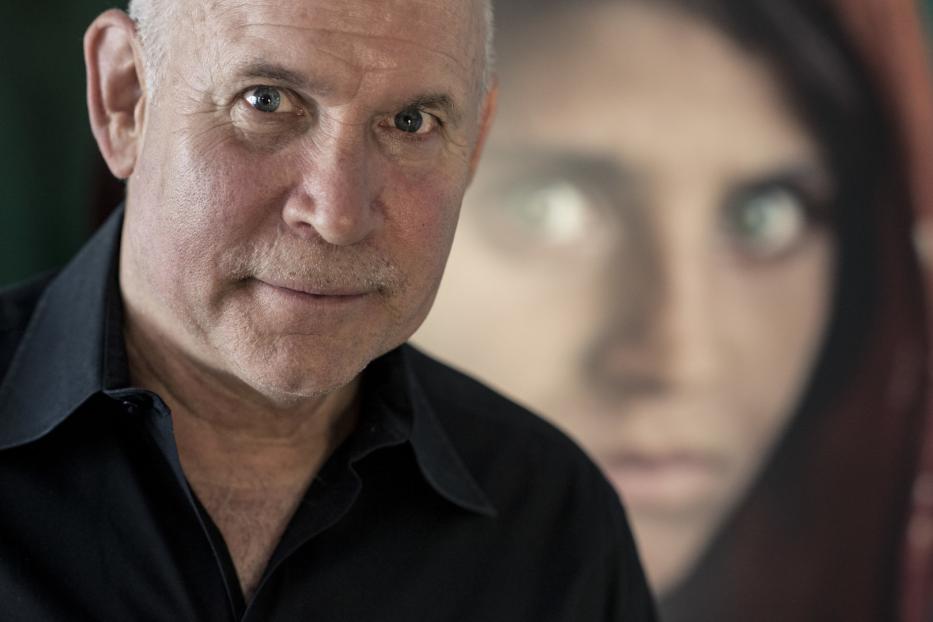 Steve McCurry und das „Afghan Girl“.
