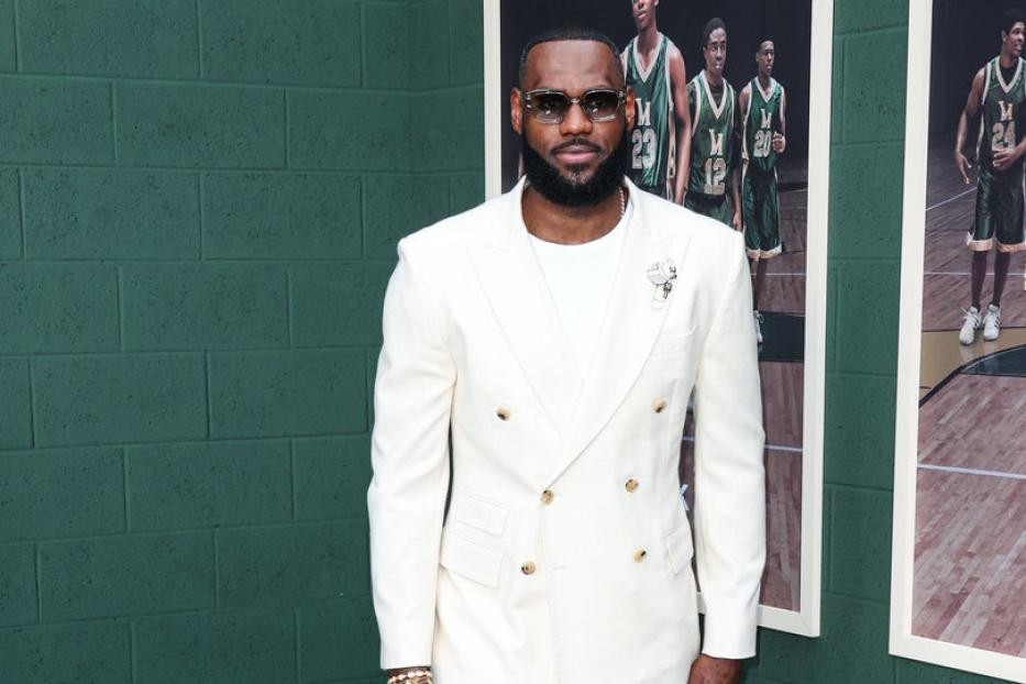 Basketball-Superstar LeBron James.